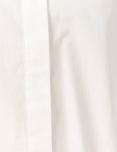 Chemise éco-responsable ecru femme