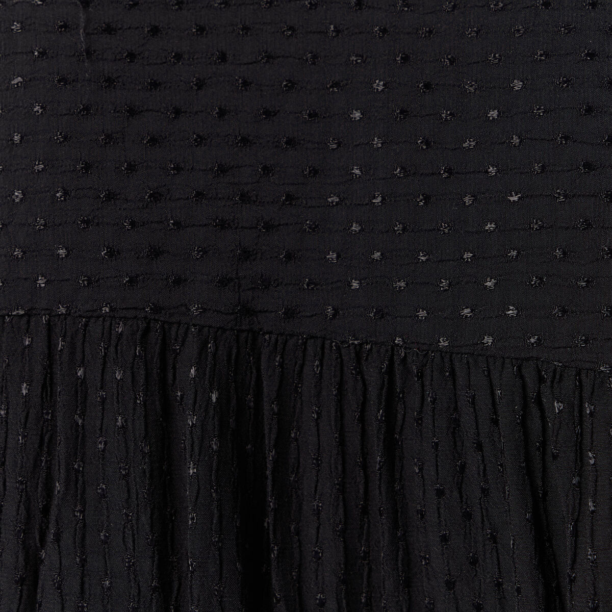 Chemise manches longues noir femme