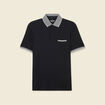 Polo manches courtes noir homme