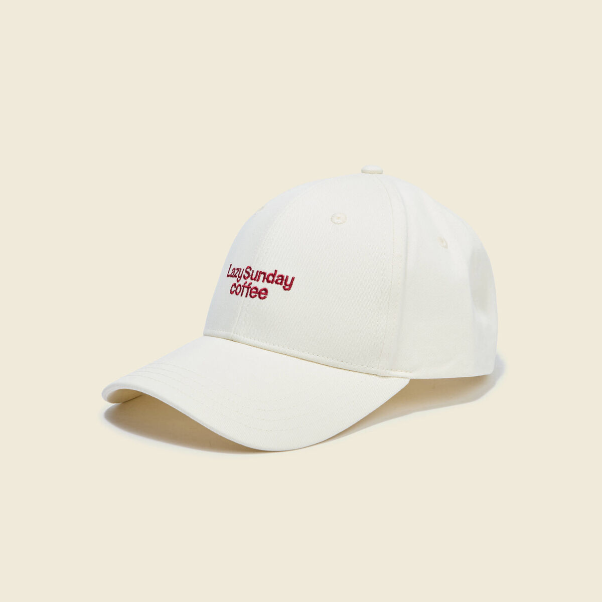 Casquette ecru homme