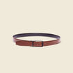Ceinture en cuir réversible noir homme