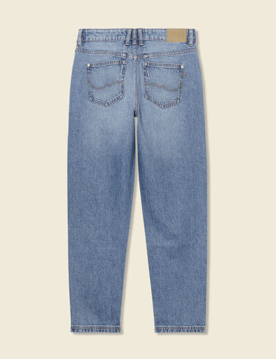 Jeans boyfriend 7/8ème denim stone femme