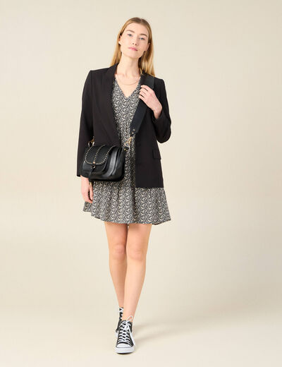 Robe éco-responsable noir femme