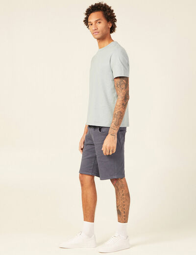 T-shirt éco-responsable vert olive homme