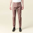 Pantalon chino slim vieux rose homme