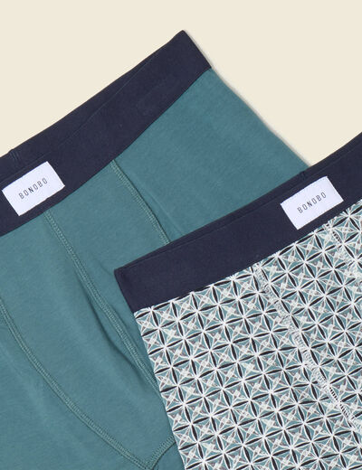 Lot 2 boxers noir homme