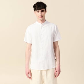 chemise manches courtes blanc homme Chemise manches courtes blanc homme