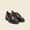 Derbies marron foncé femme
