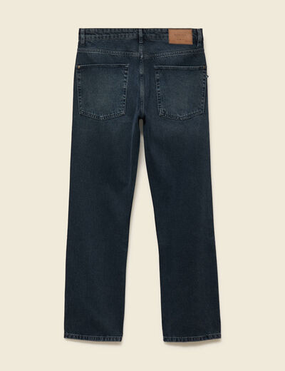 Jeans regular longueur 32 en coton bleu homme