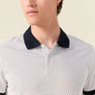 Polo éco-responsable blanc homme