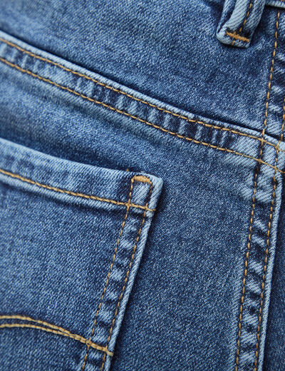 Jeans bootcut taille haute denim stone femme