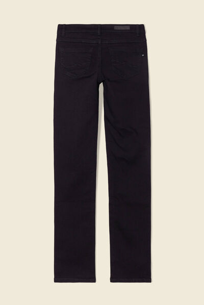 Jeans Fanny - regular denim noir femme