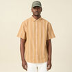 Chemise éco-responsable camel homme