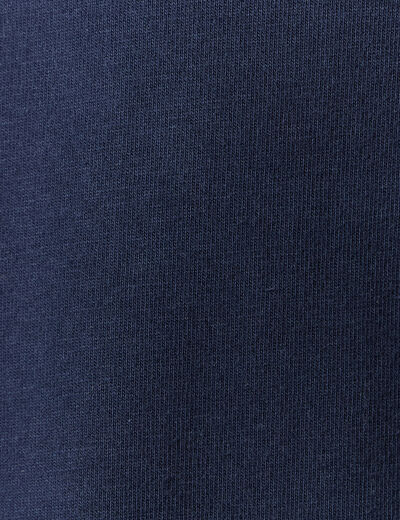 T-shirt manches courtes bleu marine homme
