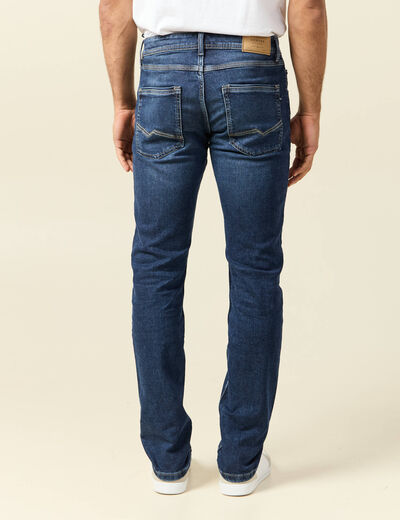 Jeans straight homme used L34 denim brut homme
