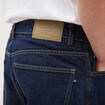 Jeans large 5 poches longueur 32 denim brut clean homme