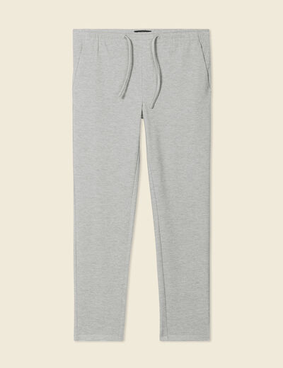 Pantalon chino jogger gris foncé homme