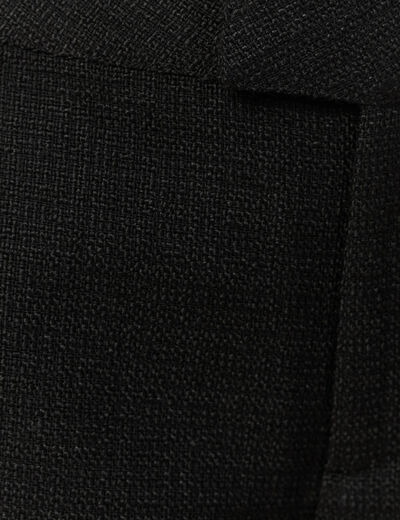 Short droit noir femme