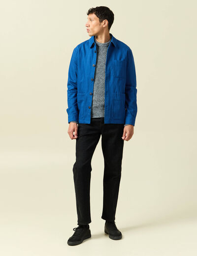 Jeans regular longueur 32 denim brut rinse homme
