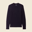 Pull éco-responsable bleu foncé homme