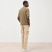 Pantalon battle longueur 32 beige homme