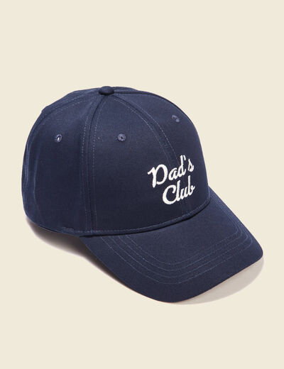 Casquette bleu marine homme
