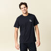 T-shirt manches courtes bleu marine homme