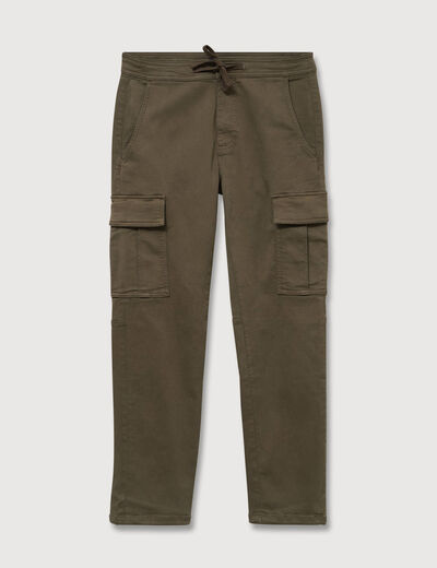 Pantalon battle longueur 32 vert kaki homme