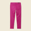 Pantalon slim 7/8ème violet clair femme