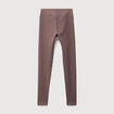 Leggings marron femme