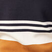 Pull col rond éco-resposnable bleu marine homme