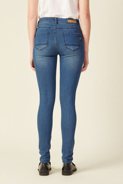 Jeans Lou - jegging denim stone femme