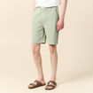 Bermuda vert olive homme