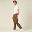 Pantalon chino taupe homme
