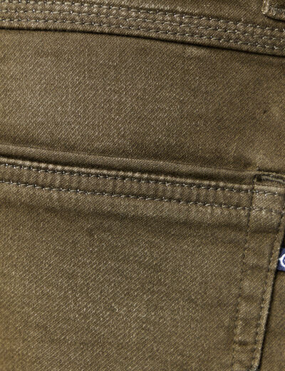Jeans straight longueur 32 denim taupe homme