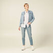 Chemise éco-responsable blanc femme