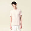 T-shirt éco-responsable rose pastel homme