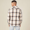 Surchemise éco-responsable camel homme