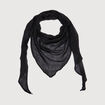Foulard noir femme