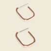 Boucles d'oreilles créoles couleur or femme