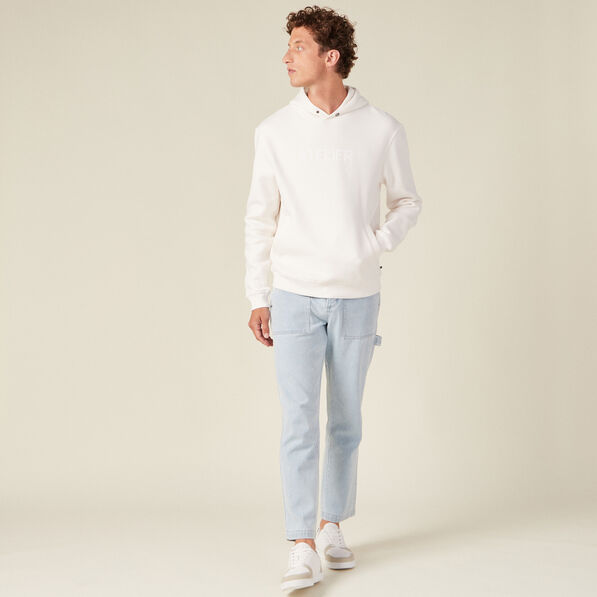 sweat a capuche ecru homme Sweat à capuche ecru homme