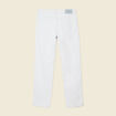 Jeans regular 5 poches denim snow bleach homme