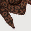 &Eacute;charpe marron clair femme