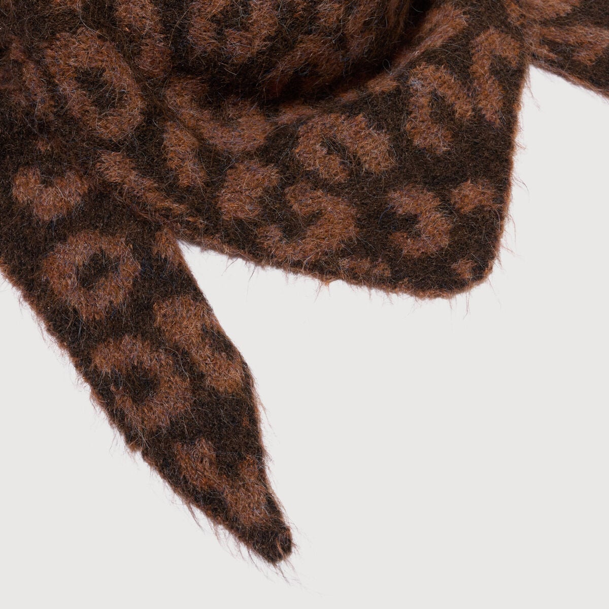 &Eacute;charpe marron clair femme