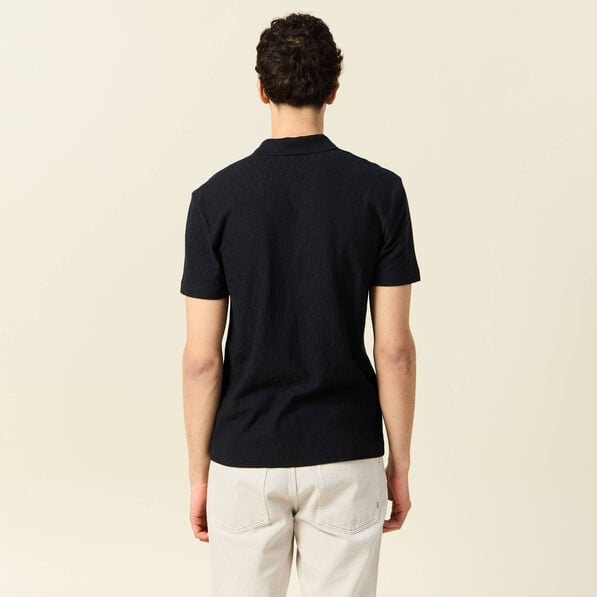 polo manches courtes noir homme Polo manches courtes noir homme