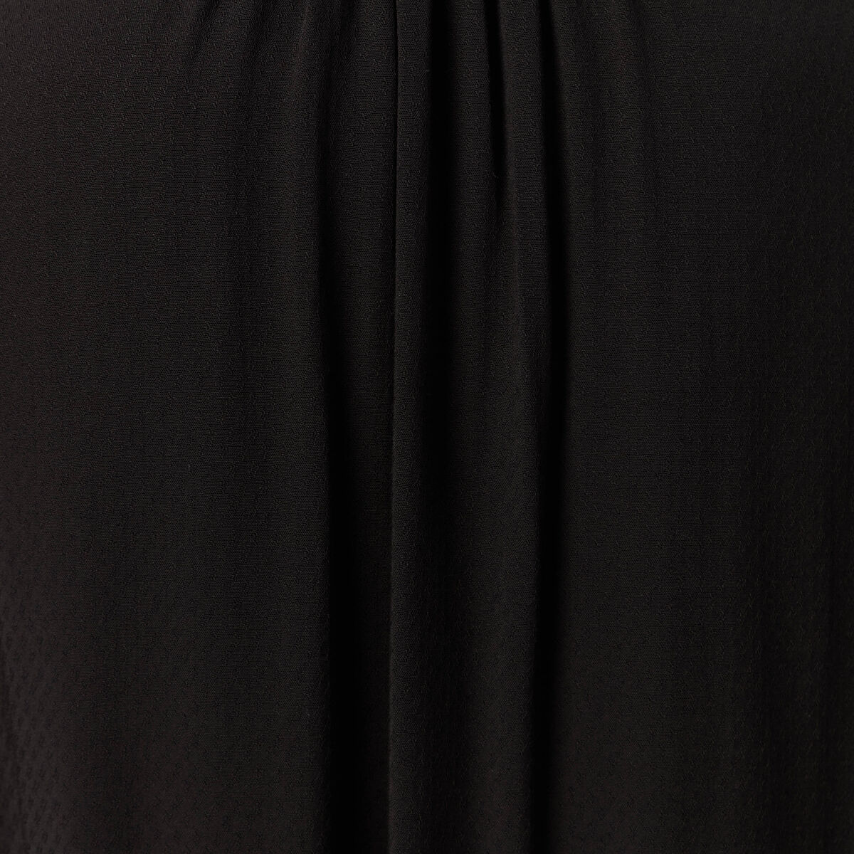 Chemise manches courtes noir femme