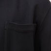 Surchemise manches longues col am&eacute;ricain noir homme