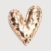 Broche couleur or femme