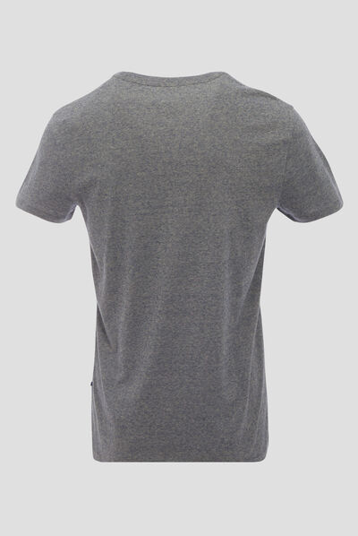 T-shirt éco-responsable vert kaki homme