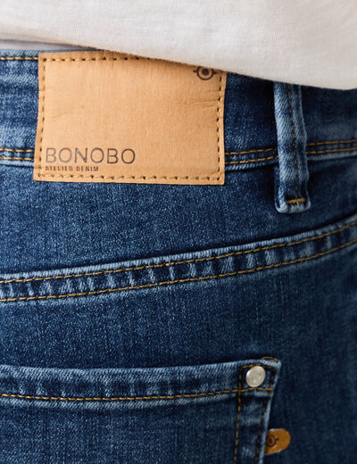 Jeans bootcut denim stone femme